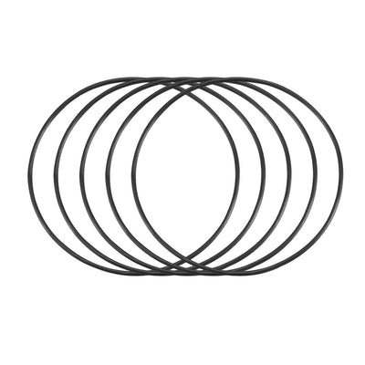 Harfington Nitrile Rubber O-Rings Metric Buna-N Sealing Gasket, 50Pcs