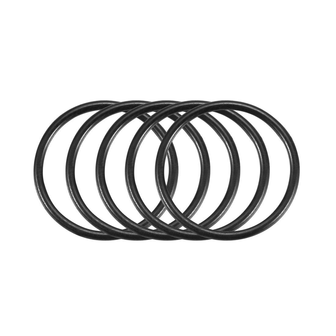 Harfington Nitrile Rubber O-Rings Metric Buna-N Sealing Gasket 100Pcs