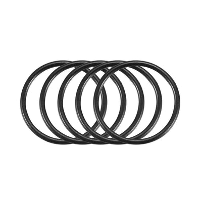 Harfington Nitrile Rubber O-Rings Metric Buna-N Sealing Gasket 100Pcs