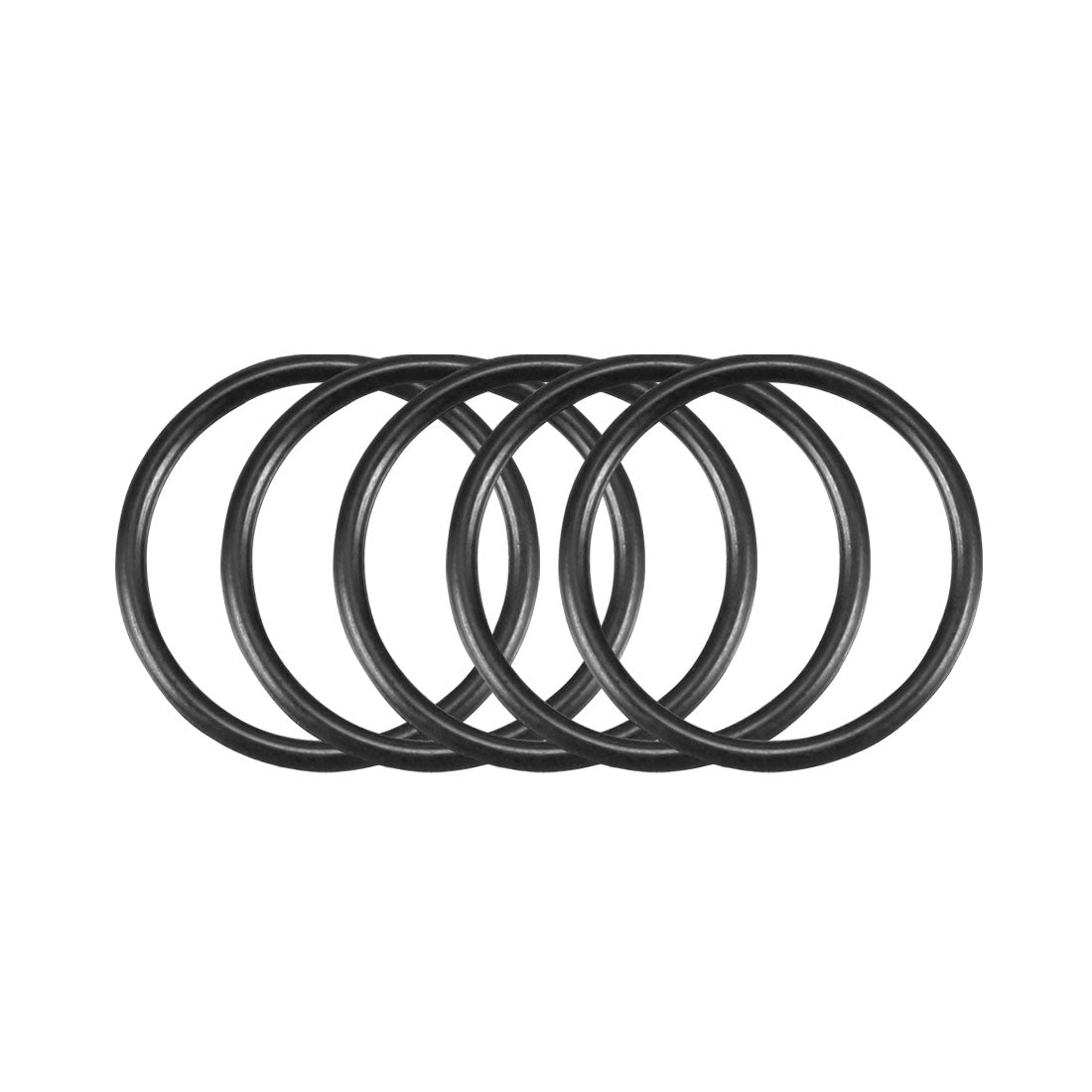 Harfington Nitrile Rubber O-Rings Metric Buna-N Sealing Gasket 50Pcs