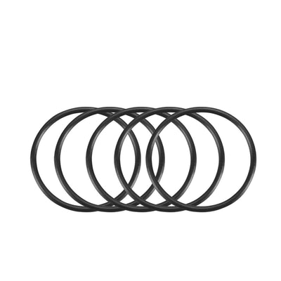 Harfington Nitrile Rubber O-Rings Metric Buna-N Sealing Gasket 100Pcs