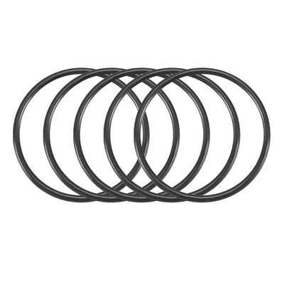 Harfington Nitrile Rubber O-Rings Metric Buna-N Sealing Gasket 50Pcs