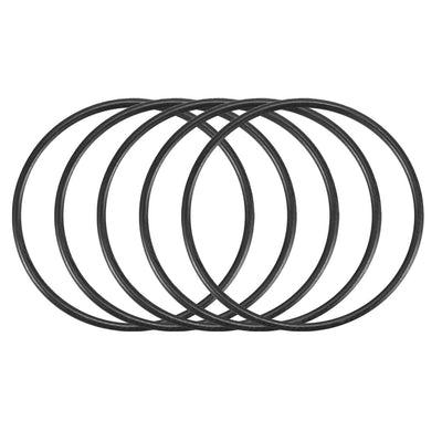 Harfington Nitrile Rubber O-Rings Metric Buna-N Sealing Gasket 100Pcs