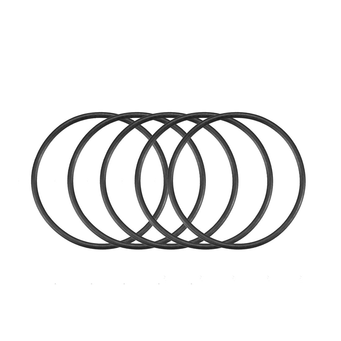 Harfington Nitrile Rubber O-Rings Metric Buna-N Sealing Gasket 50Pcs