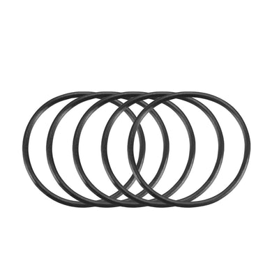 Harfington Nitrile Rubber O-Rings Metric Buna-N Sealing Gasket 100Pcs