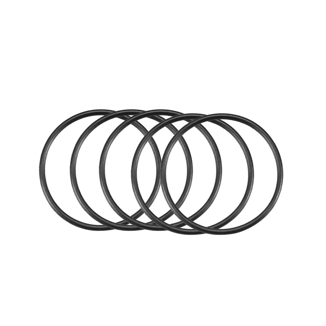 Harfington Nitrile Rubber O-Rings Metric Buna-N Sealing Gasket 50Pcs