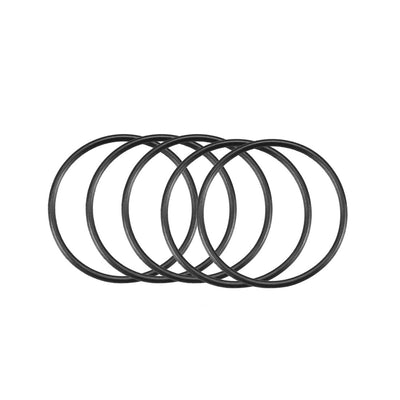 Harfington Nitrile Rubber O-Rings Metric Buna-N Sealing Gasket 50Pcs