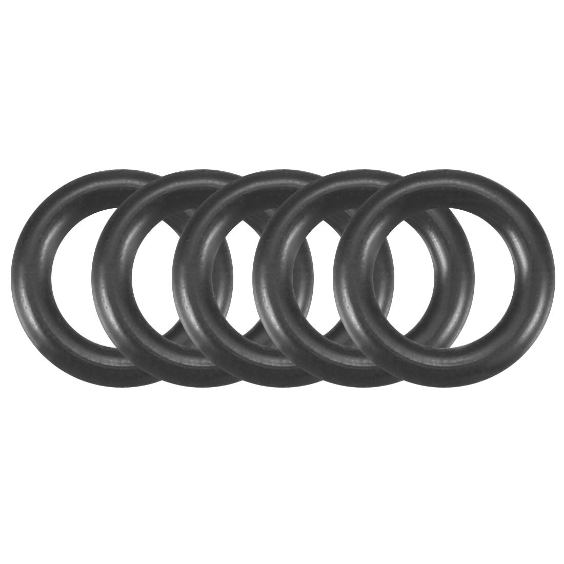 Harfington Nitrile Rubber O-Rings Metric Buna-N Sealing Gasket 50Pcs