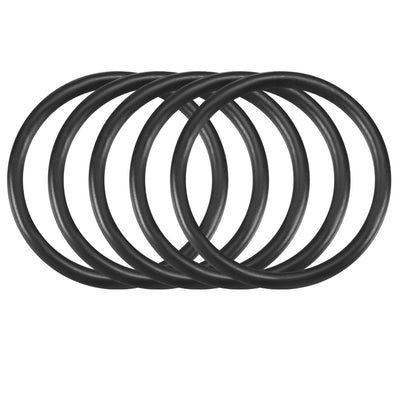 Harfington Nitrile Rubber O-Rings Metric Buna-N Sealing Gasket 50Pcs