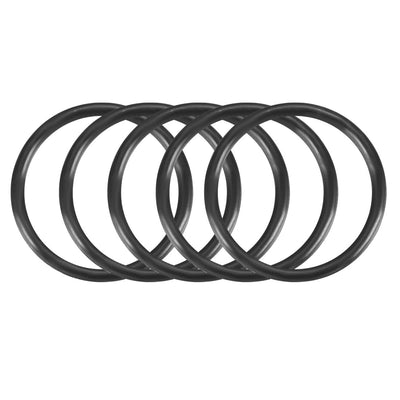 Harfington Nitrile Rubber O-Rings Metric Buna-N Sealing Gasket 50Pcs