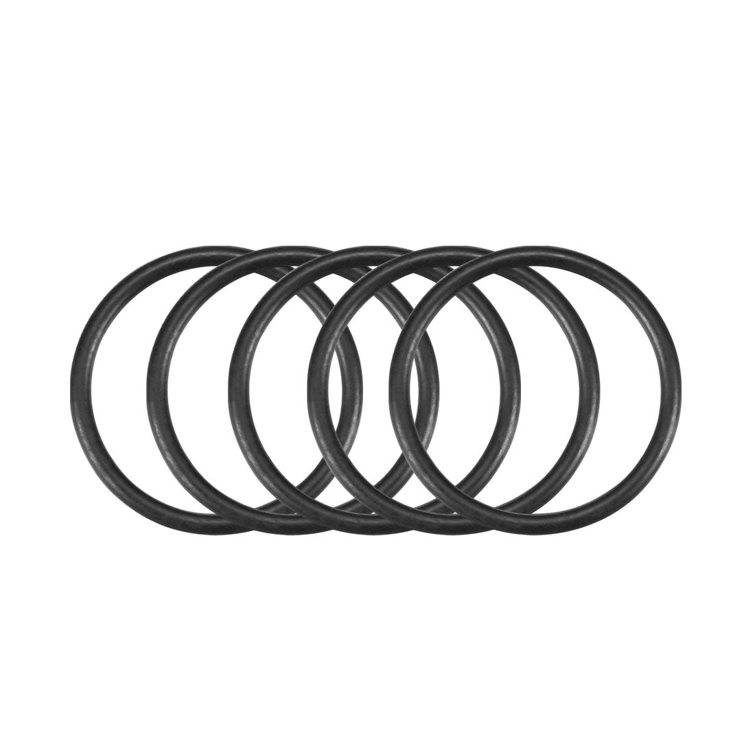 Harfington Nitrile Rubber O-Rings Metric Buna-N Sealing Gasket 50Pcs