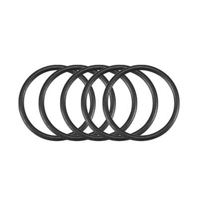 Harfington Nitrile Rubber O-Rings Metric Buna-N Sealing Gasket 50Pcs