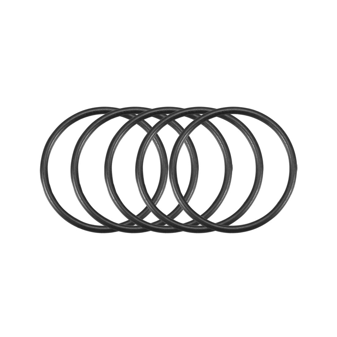 Harfington Nitrile Rubber O-Rings Metric Buna-N Sealing Gasket 50Pcs