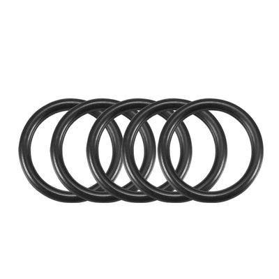 Harfington Nitrile Rubber O-Rings Metric Buna-N Sealing Gasket 50Pcs