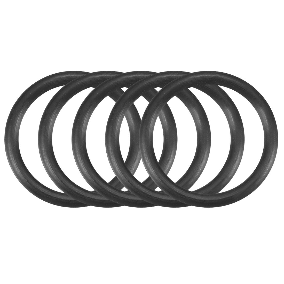 Harfington Nitrile Rubber O-Rings, Metric Nitrile Rubber Sealing Gasket, Pack of 50