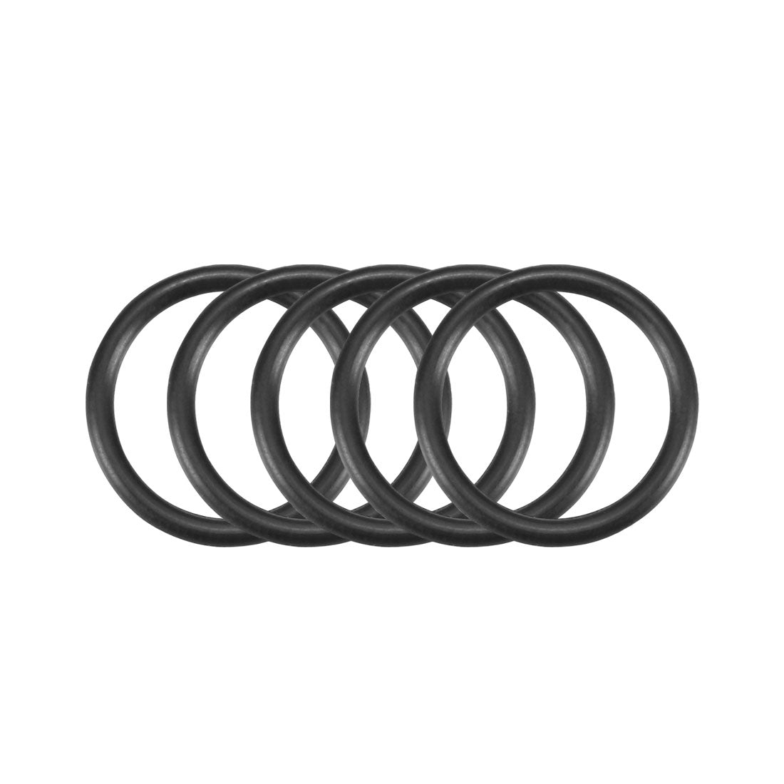 Harfington Nitrile Rubber O-Rings, Metric Nitrile Rubber Sealing Gasket, Pack of 50