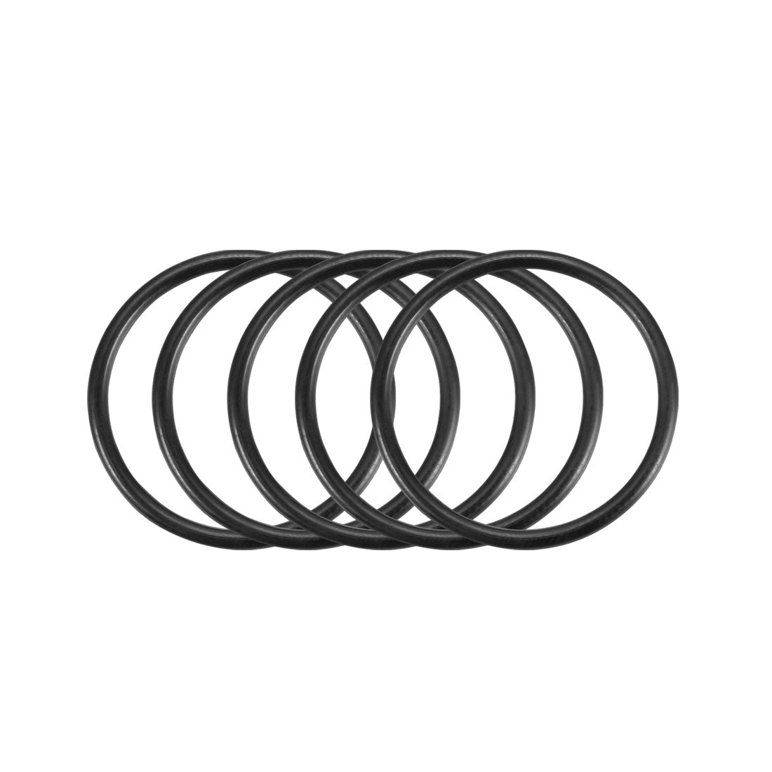 Harfington Nitrile Rubber O-Rings Metric Buna-N Sealing Gasket 100Pcs