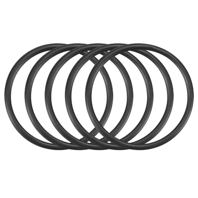 Harfington Nitrile Rubber O-Rings, Metric Nitrile Rubber Sealing Gasket, Pack of 50