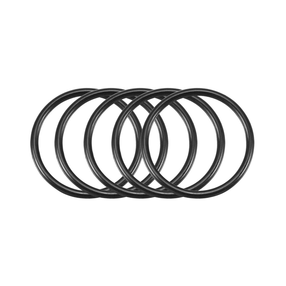 Harfington Nitrile Rubber O-Rings, Metric Nitrile Rubber Sealing Gasket, Pack of 50