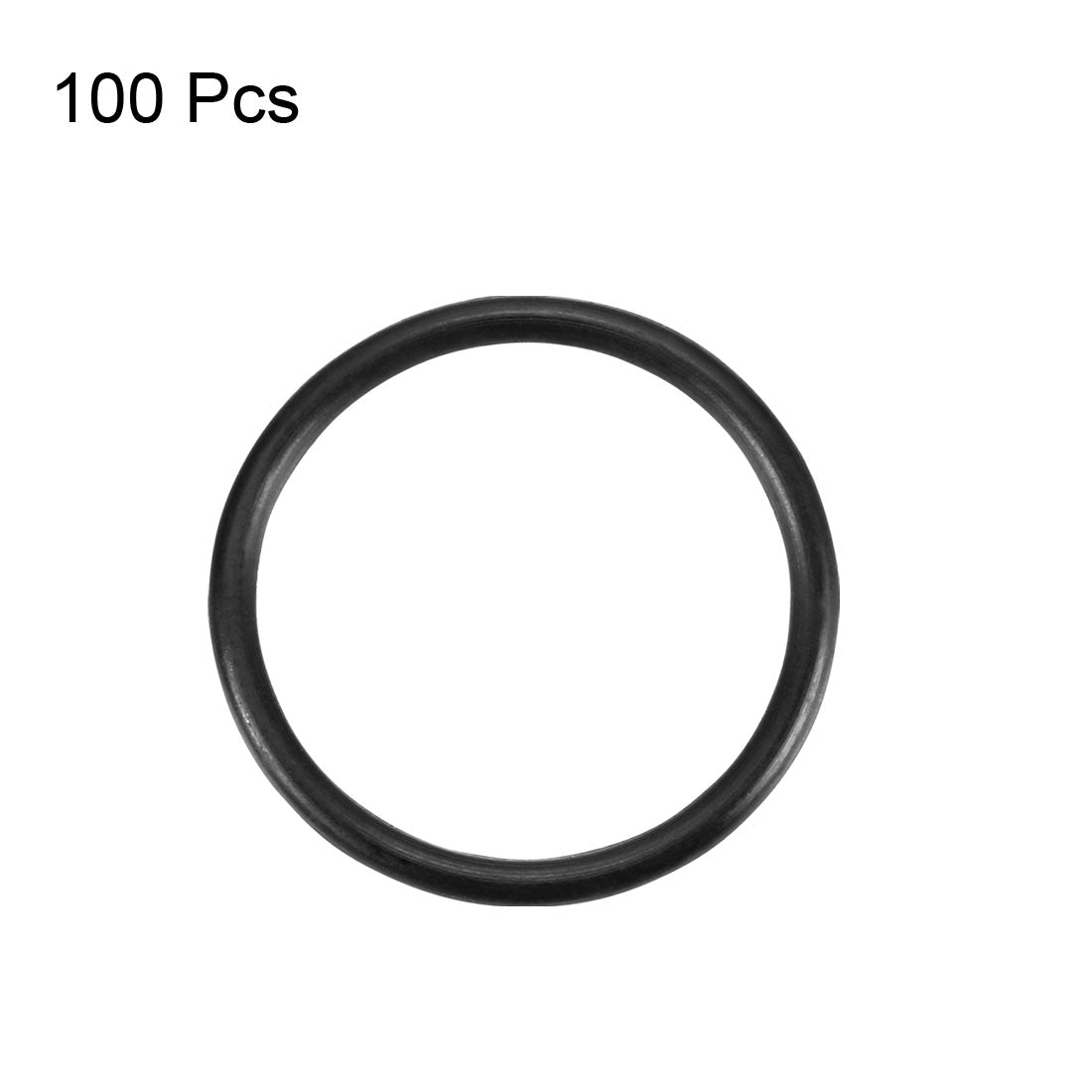 Harfington Nitrile Rubber O-Rings, Metric Nitrile Rubber Sealing Gasket, Pack of 100