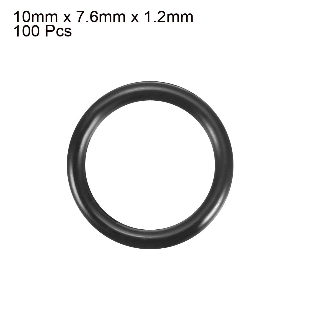 Harfington Nitrile Rubber O-Rings, Metric Nitrile Rubber Sealing Gasket, Pack of 100