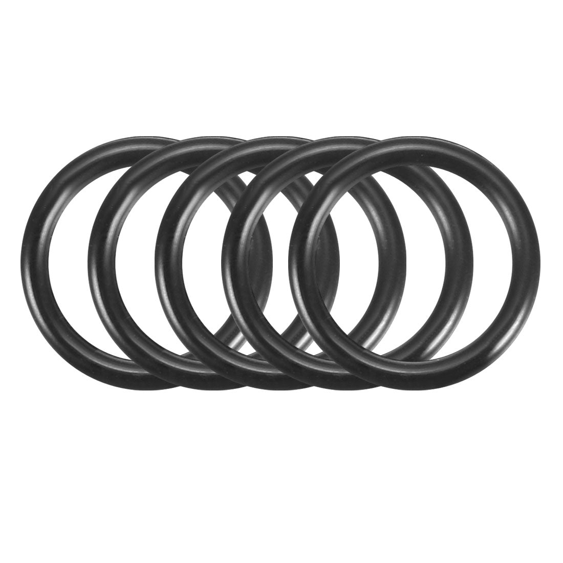 Harfington Nitrile Rubber O-Rings, Metric Nitrile Rubber Sealing Gasket, Pack of 100