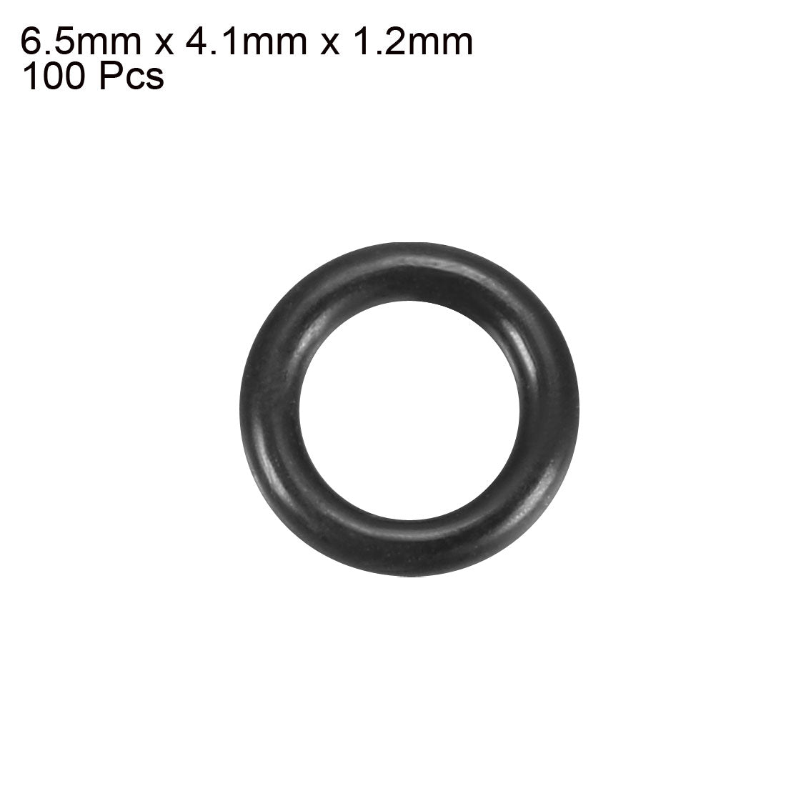 Harfington Nitrile Rubber O-Rings, Metric Nitrile Rubber Sealing Gasket, Pack of 100