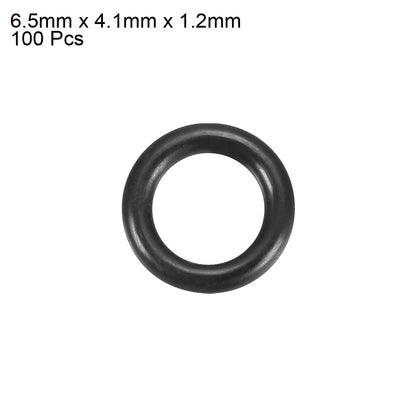 Harfington Nitrile Rubber O-Rings, Metric Nitrile Rubber Sealing Gasket, Pack of 100