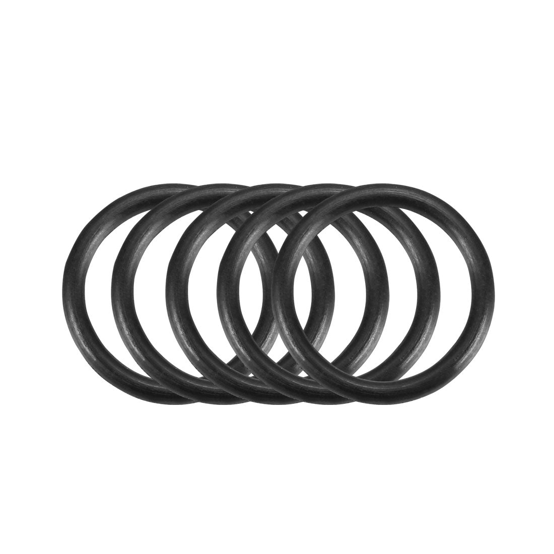 Harfington Nitrile Rubber O-Rings, Metric Nitrile Rubber Sealing Gasket Pack of 100