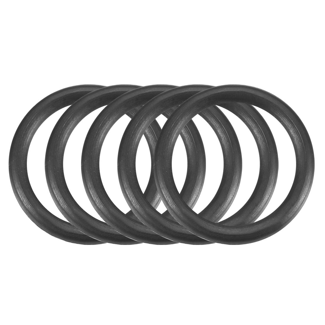 Harfington Nitrile Rubber O-Rings, Metric Nitrile Rubber Sealing Gasket Pack of 100