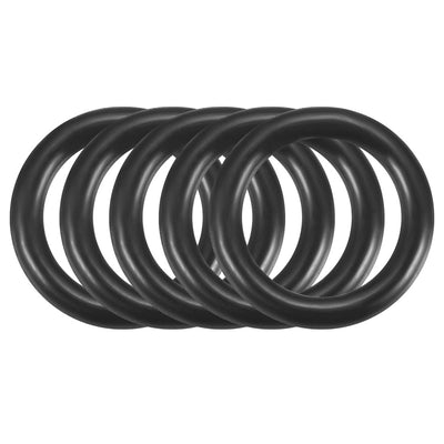 Harfington Nitrile Rubber O-Rings, Metric Nitrile Rubber Sealing Gasket Pack of 100