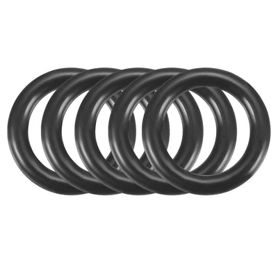 Harfington Nitrile Rubber O-Rings, Metric Nitrile Rubber Sealing Gasket Pack of 100