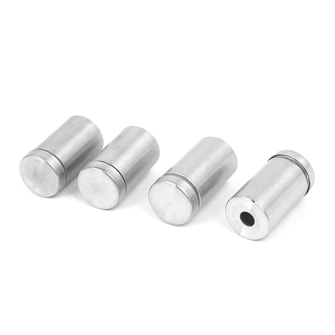 Harfington 16mm x 25mm Stainless Steel Advertise Glass Standoff Pin Fixing Mount Bolt 4pcs