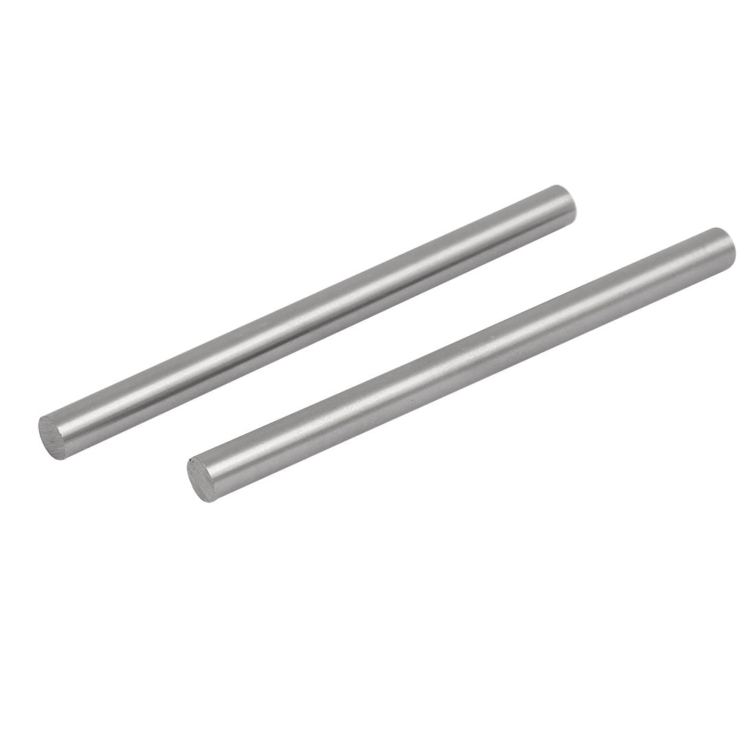 Harfington 7mm Dia 100mm Length HSS Round Shaft Rod Bar Lathe Tools Gray 5pcs