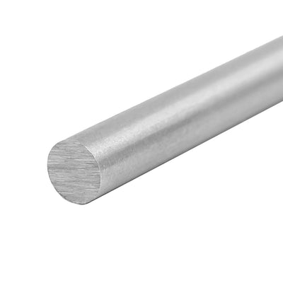 Harfington 3.5mm Dia 200mm Length HSS Round Shaft Rod Bar Lathe Tools Gray 5pcs