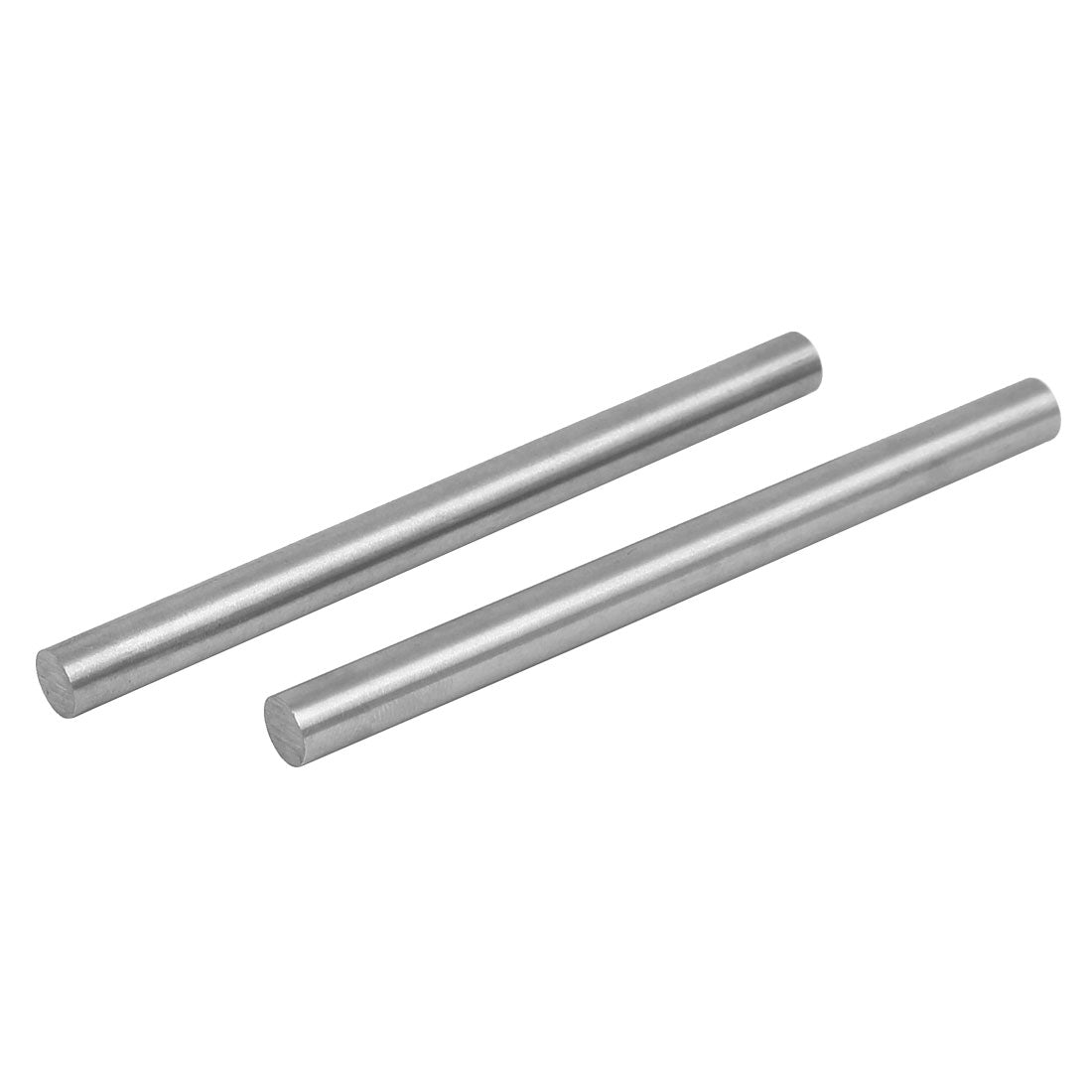 Harfington 7.5mm Dia 100mm Length HSS Round Shaft Rod Bar Lathe Tools Gray 5pcs
