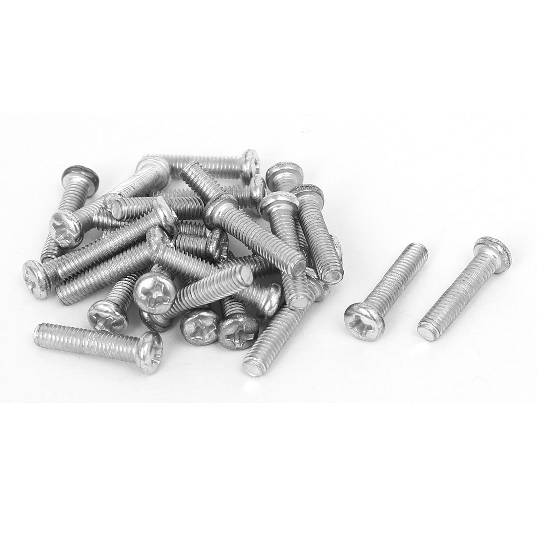 uxcell Uxcell Drawer Dresser Single Hole Flower Printed Pull Knobs Silver Tone 28mmx21mm 60pcs