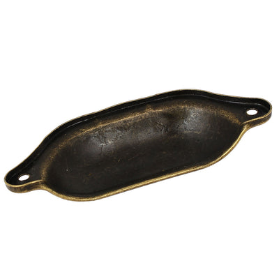 Harfington Uxcell Cabinet Drawer Bin Cup Retro Style Handle Pull Semicircle Knob 10PCS