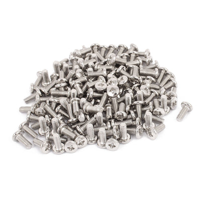 Harfington M4 x 10mm TV Computer LCD Monitor Stand Mounting Phillips Head Screw 150pcs