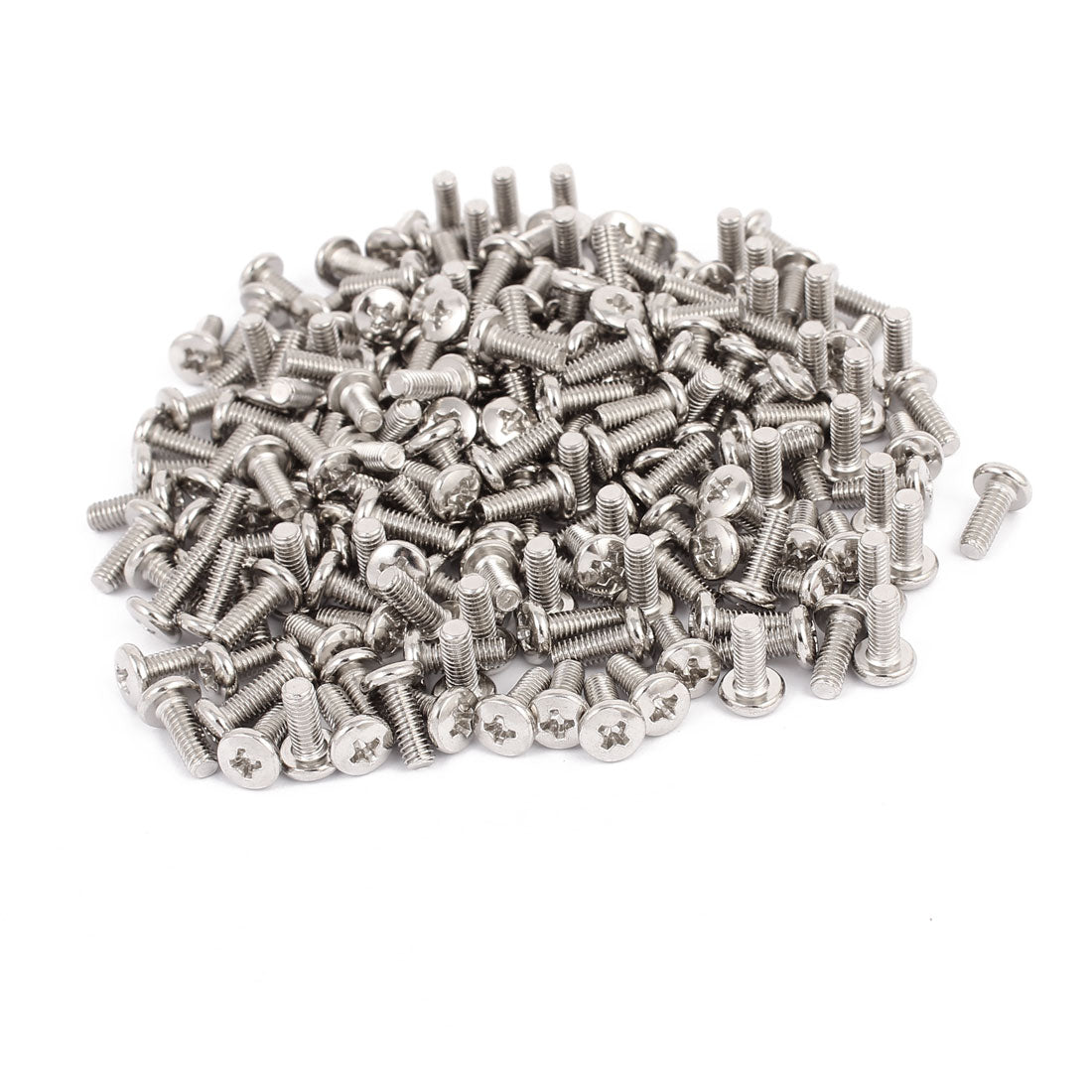 Harfington M4 x 10mm TV Computer LCD Monitor Stand Mounting Phillips Head Screw 200pcs