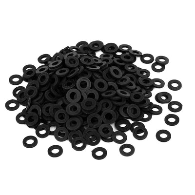 Harfington Nylon Flat Insulating Washers Gaskets Spacers Black Packs