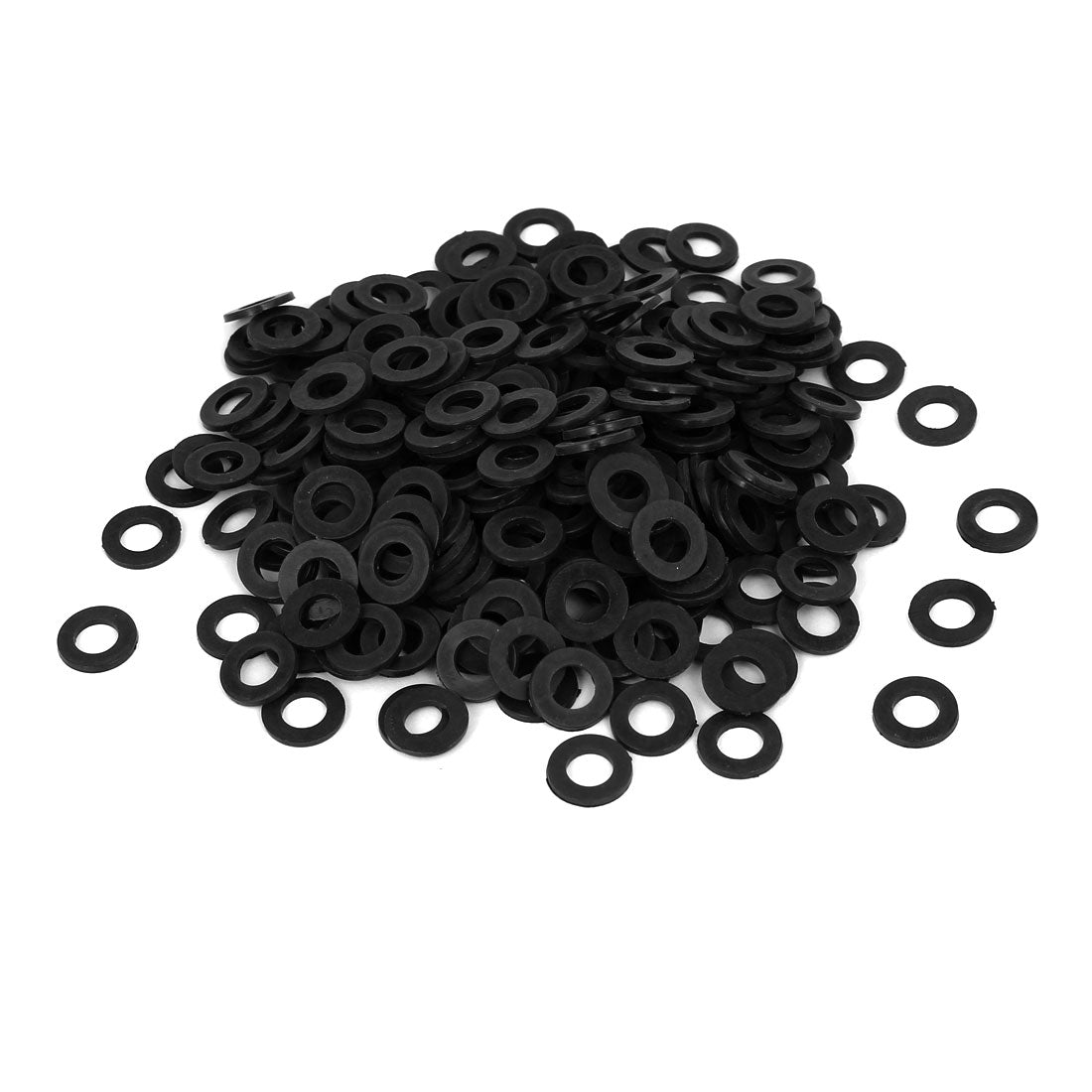Harfington Nylon Flat Insulating Washers Gaskets Spacers Black Packs