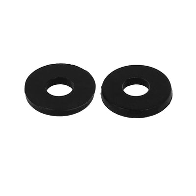 Harfington Nylon Flat Insulating Washers Gaskets Spacers Black Packs