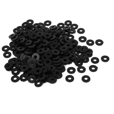 Harfington Nylon Flat Insulating Washers Gaskets Spacers Black Packs