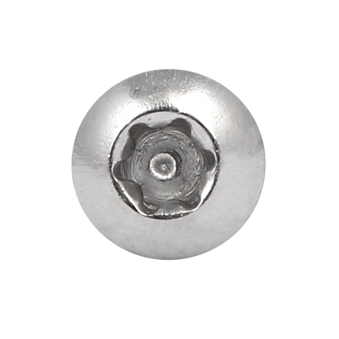 Harfington M3x5mm 304 Stainless Steel Button Head Torx Security Machine Screws 100pcs