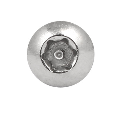 Harfington M3x6mm 304 Stainless Steel Button Head Torx Security Machine Screws 20pcs