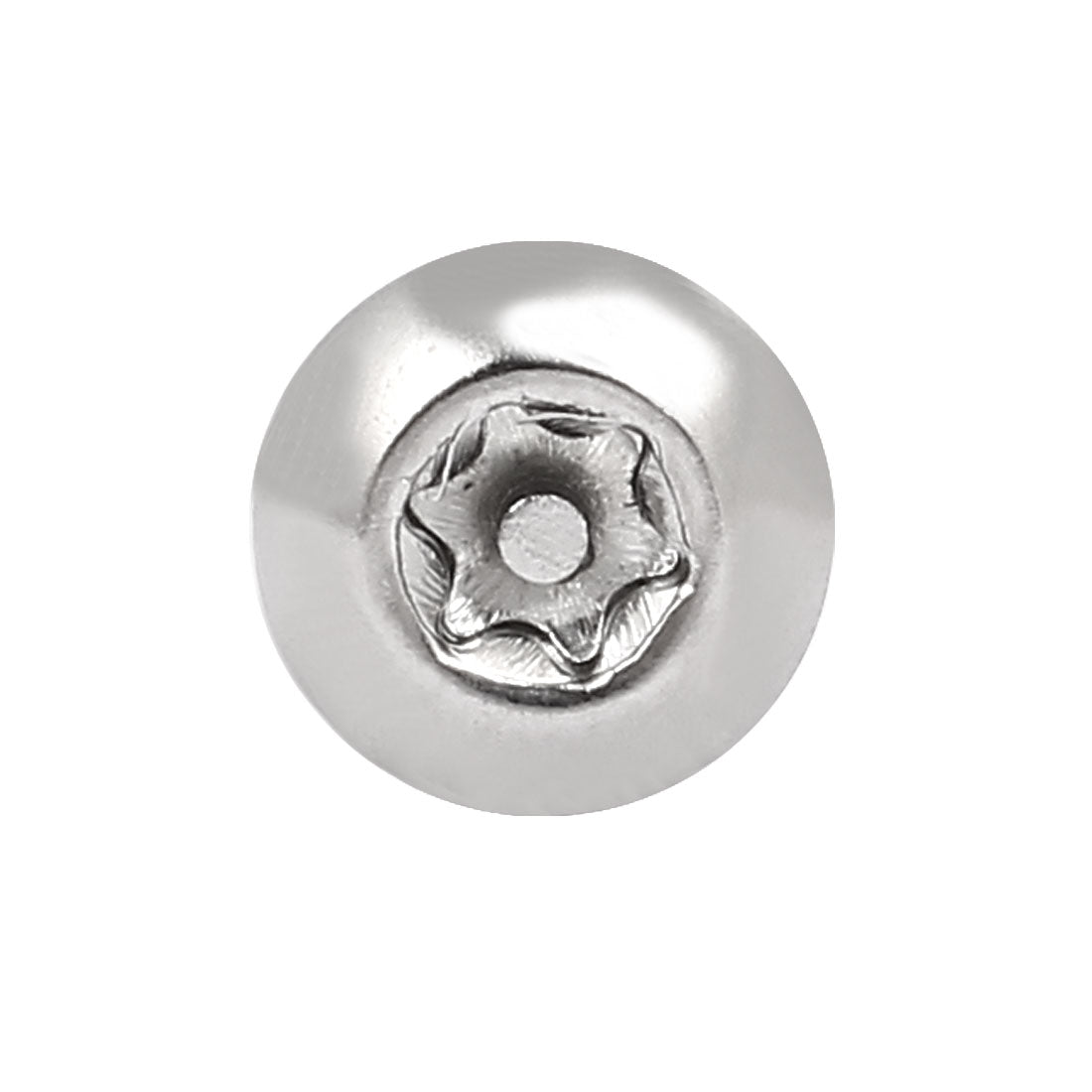 Harfington M5x8mm 304 Stainless Steel Button Head Torx Security Tamper Proof Screws 20pcs