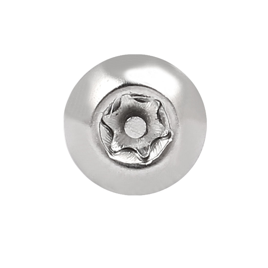 Harfington M5x10mm 304 Stainless Steel Button Head Torx Security Tamper Proof Screws 20pcs