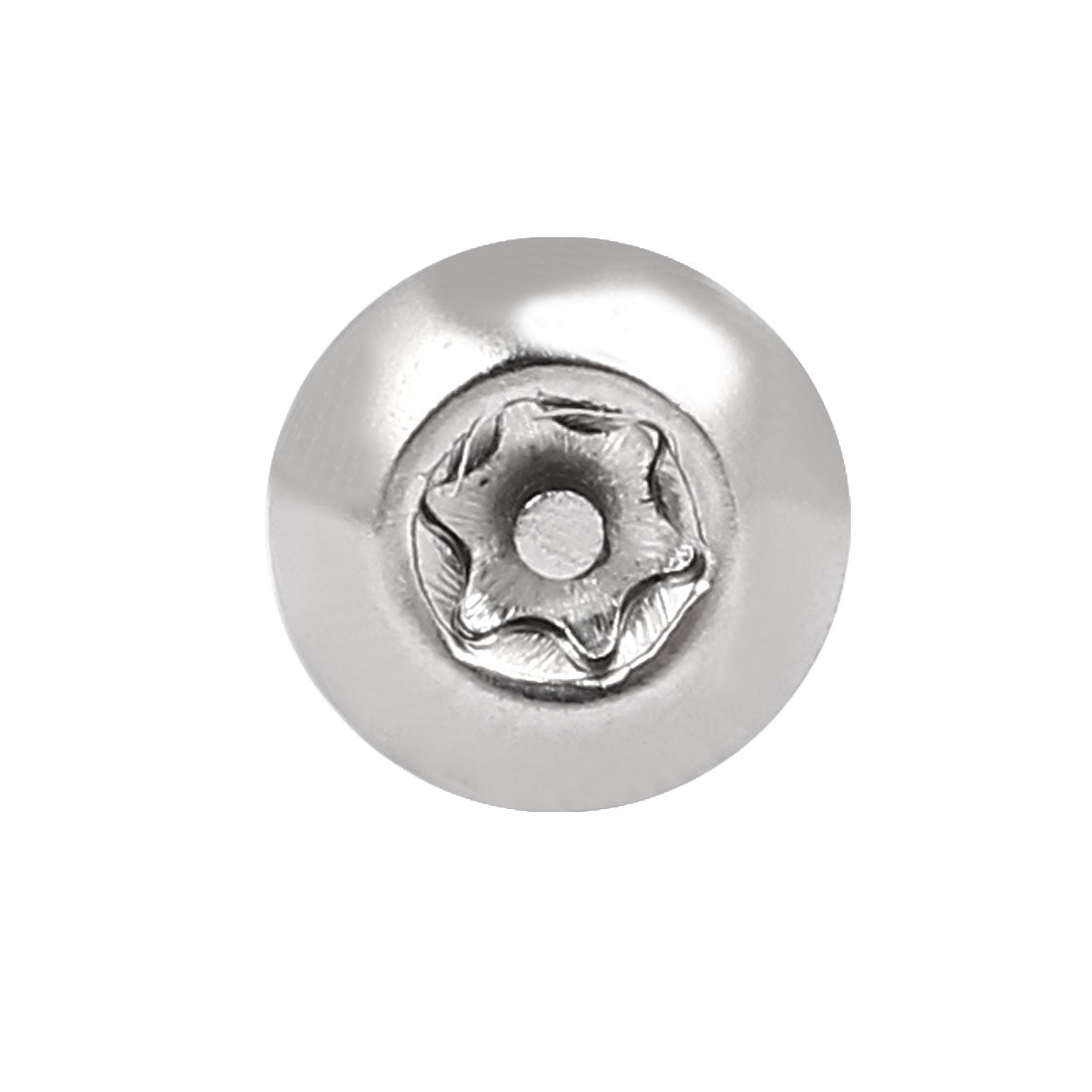 Harfington M5x16mm 304 Stainless Steel Button Head Torx Security Tamper Proof Screws 20pcs