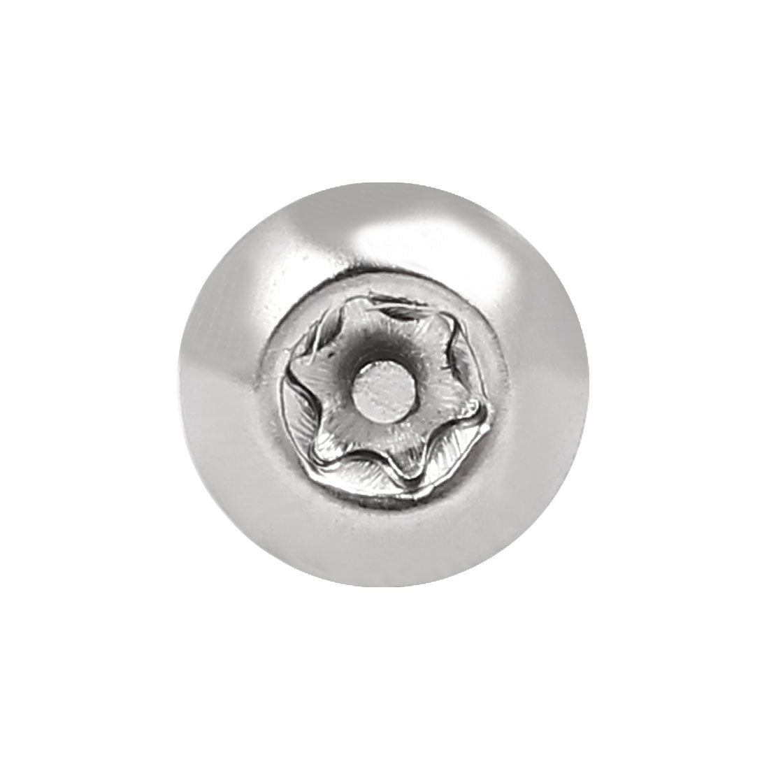 Harfington M5x25mm 304 Stainless Steel Button Head Torx Security Tamper Proof Screws 10pcs